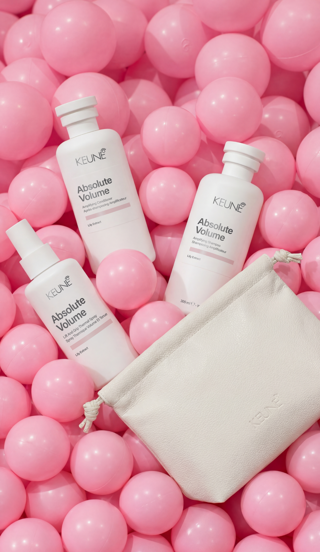 Keune Absolute Volume Shampoo: Boosts hair volume and thickness for thin hair. Enjoy lifted, fuller hair with lightweight formula. Ideal haircare for fine hair.